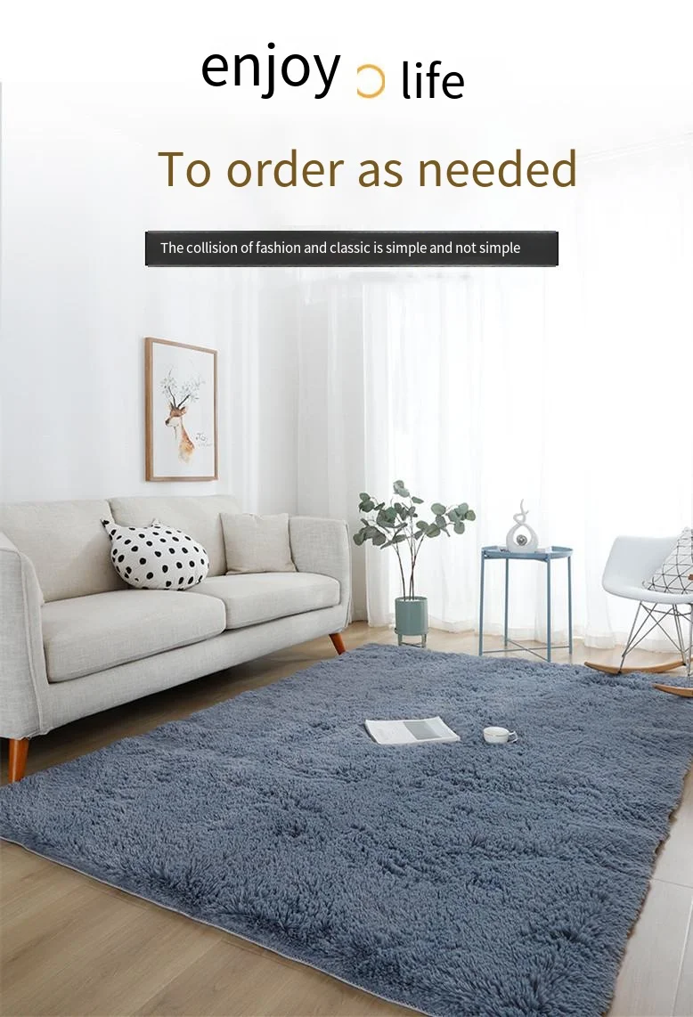 White Soft Area Rugs Plush Floor Belgium Rug Big Carpets Warm Shaggy