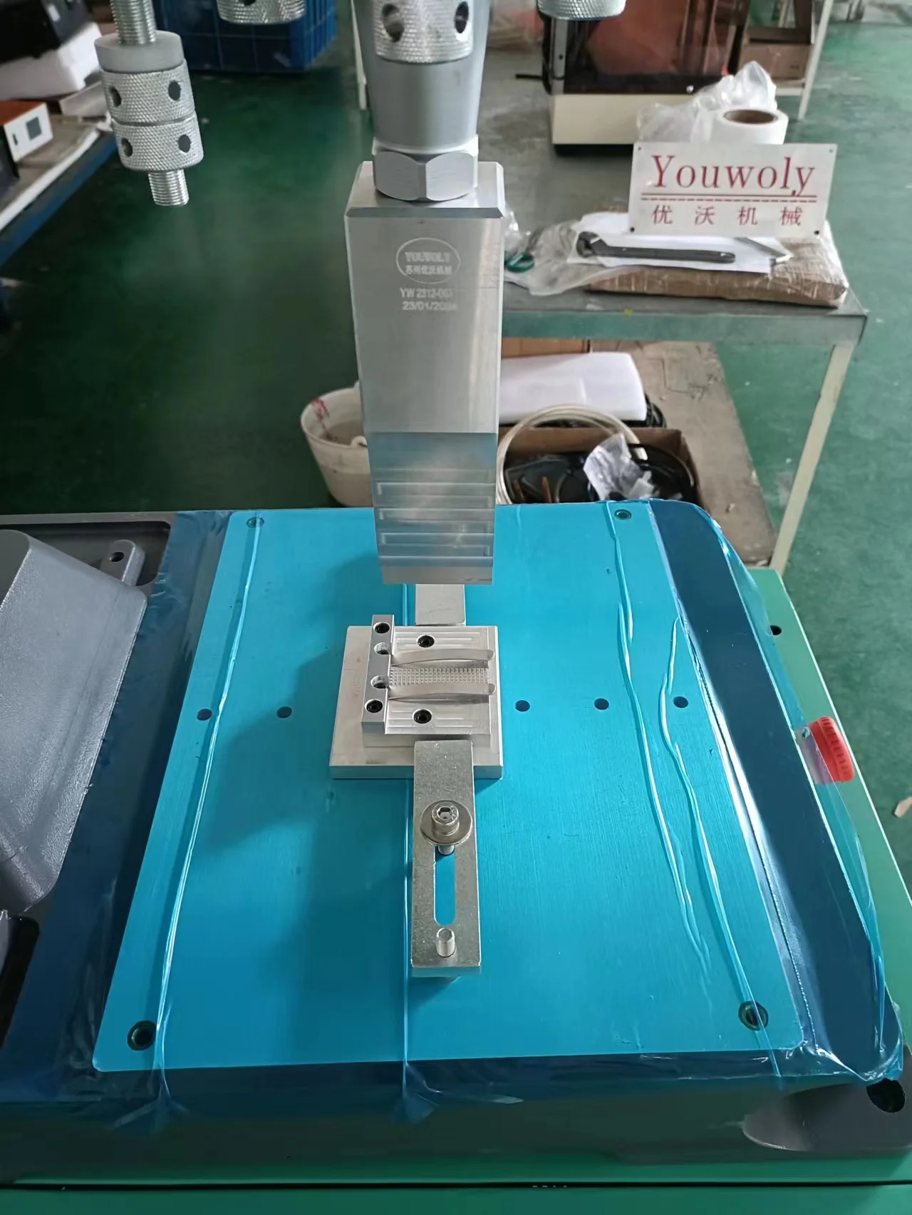 Lanyards Ultrasonic Welding Machine for Nylon Hooks and Loops Custom Service Accept