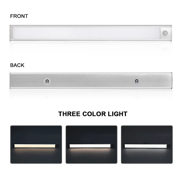 product factory led cabinet lights motion sensor rechargeable magetci kitchen lighting wardrobe closet light oem odm-39