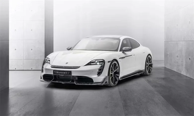 Lábio Dianteiro para Porsche Taycan foto 6