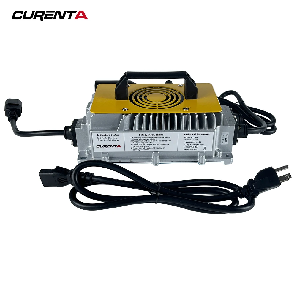 48v Club Car Golf Cart Battery Charger 16s 20a Lifepo4 Battery 60v 50a