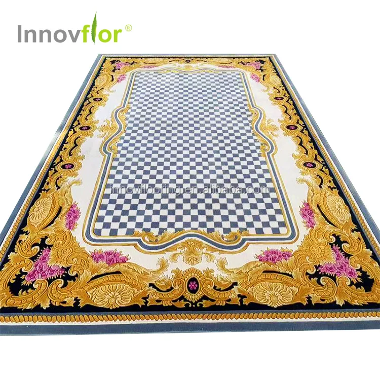 High Pile  Wool and Silk Hand Tufted Carpet Manufacturer Handmade Carpet and Rug Dubai Rug