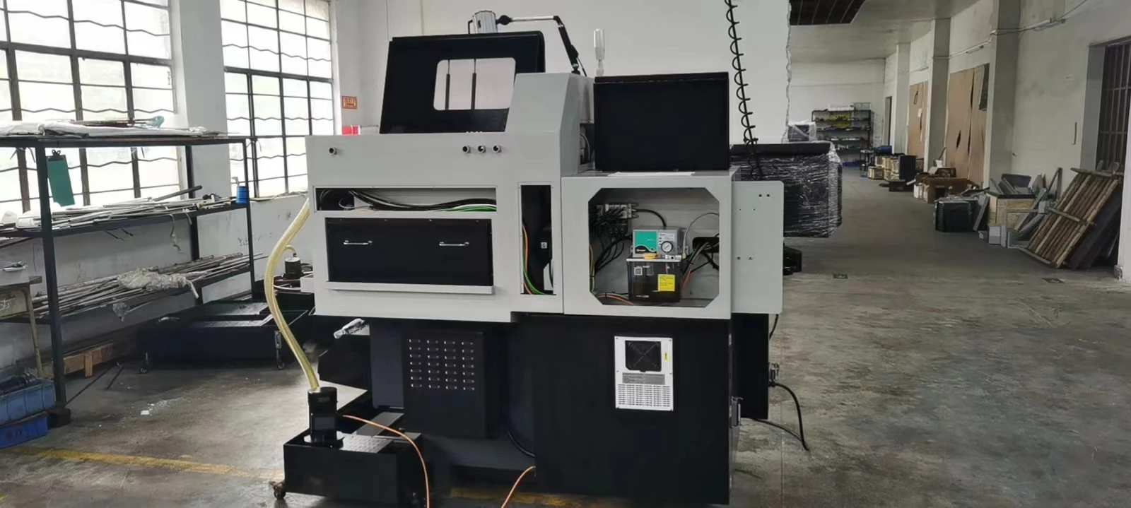 ANTISHI swiss Type Cnc Automatic Lathe G205E Longitudinal Cutting swiss Type Cnc Lathe Slitting swiss Cnc Lathe Dental Implants
