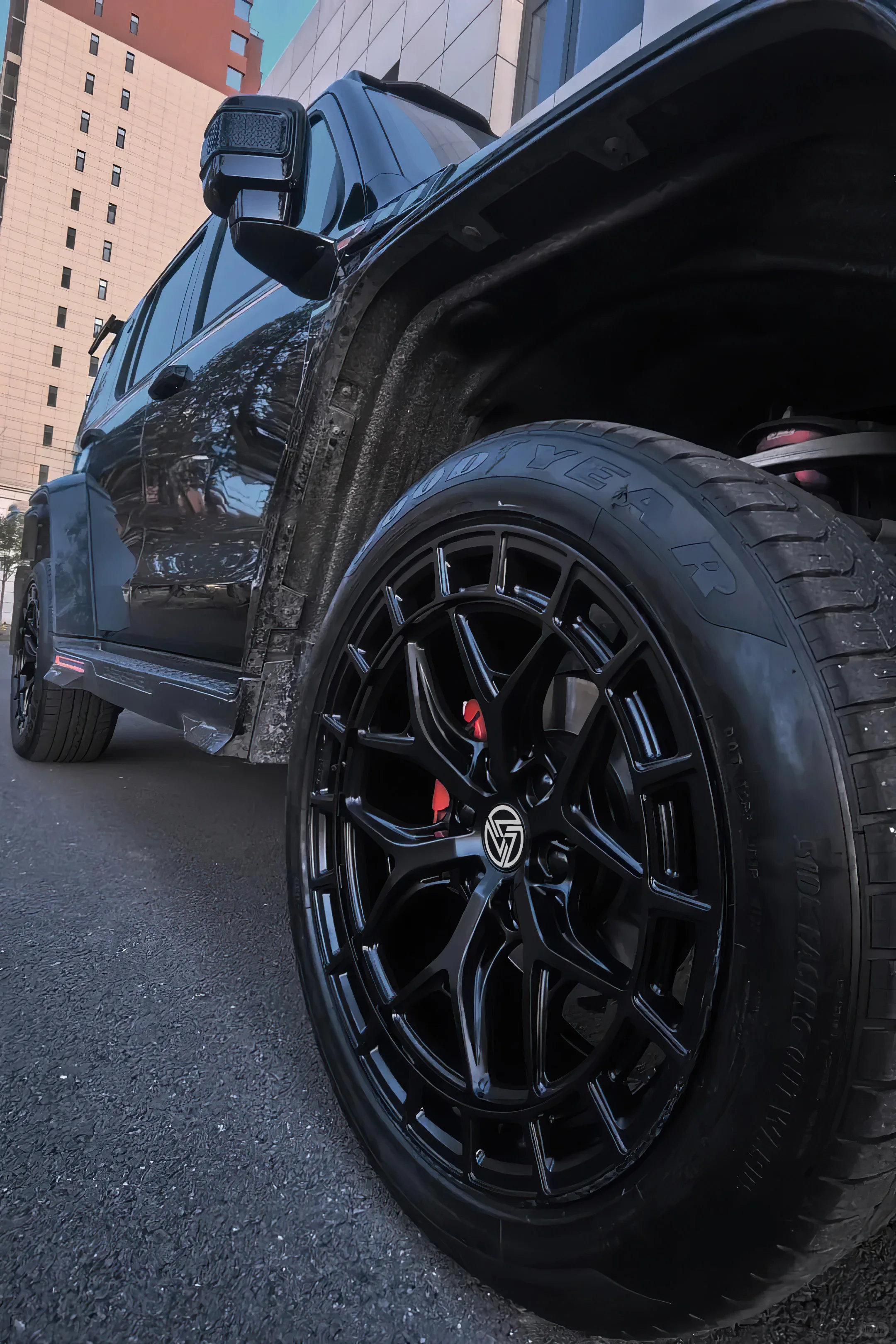 XL 20x10 Custom Forged Deep Concave Wheels 6x139.7 Black Multi-Spoke Rims for Offroad Truck Forged Off-road Wheels - Image 6