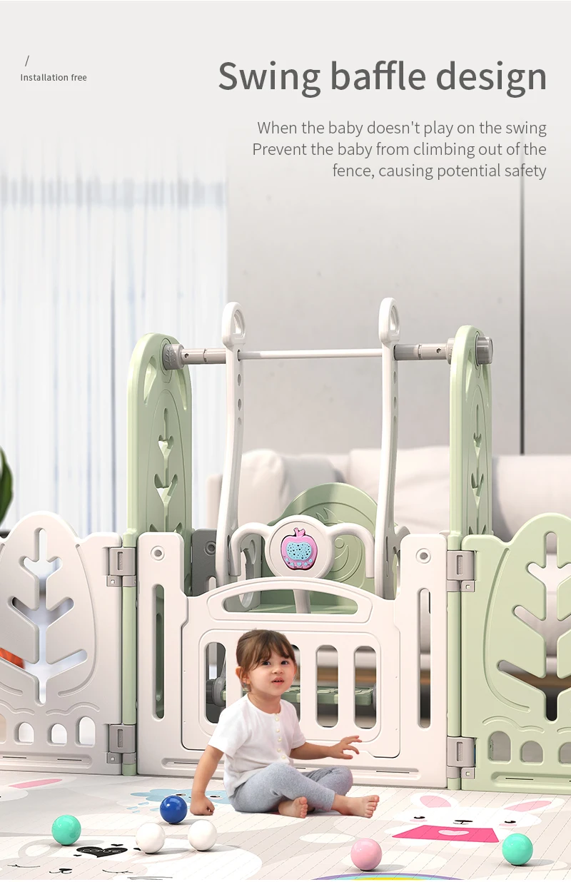 2024 Baby Fences Indoor Playpen Oem Foldable Baby Toy Fence Custom ...