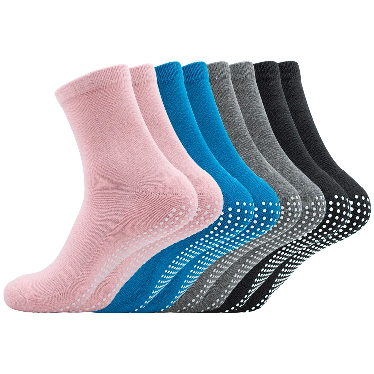 Изготовленные на заказ Короткие нескользящие спортивные резиновые носки для пилатеса и йоги для детей и женщин