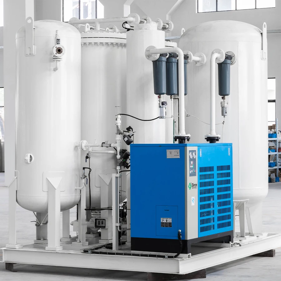 High Quality Purity 93% Oxygen Gas Generator with Simple Operation and PLC Intelligent