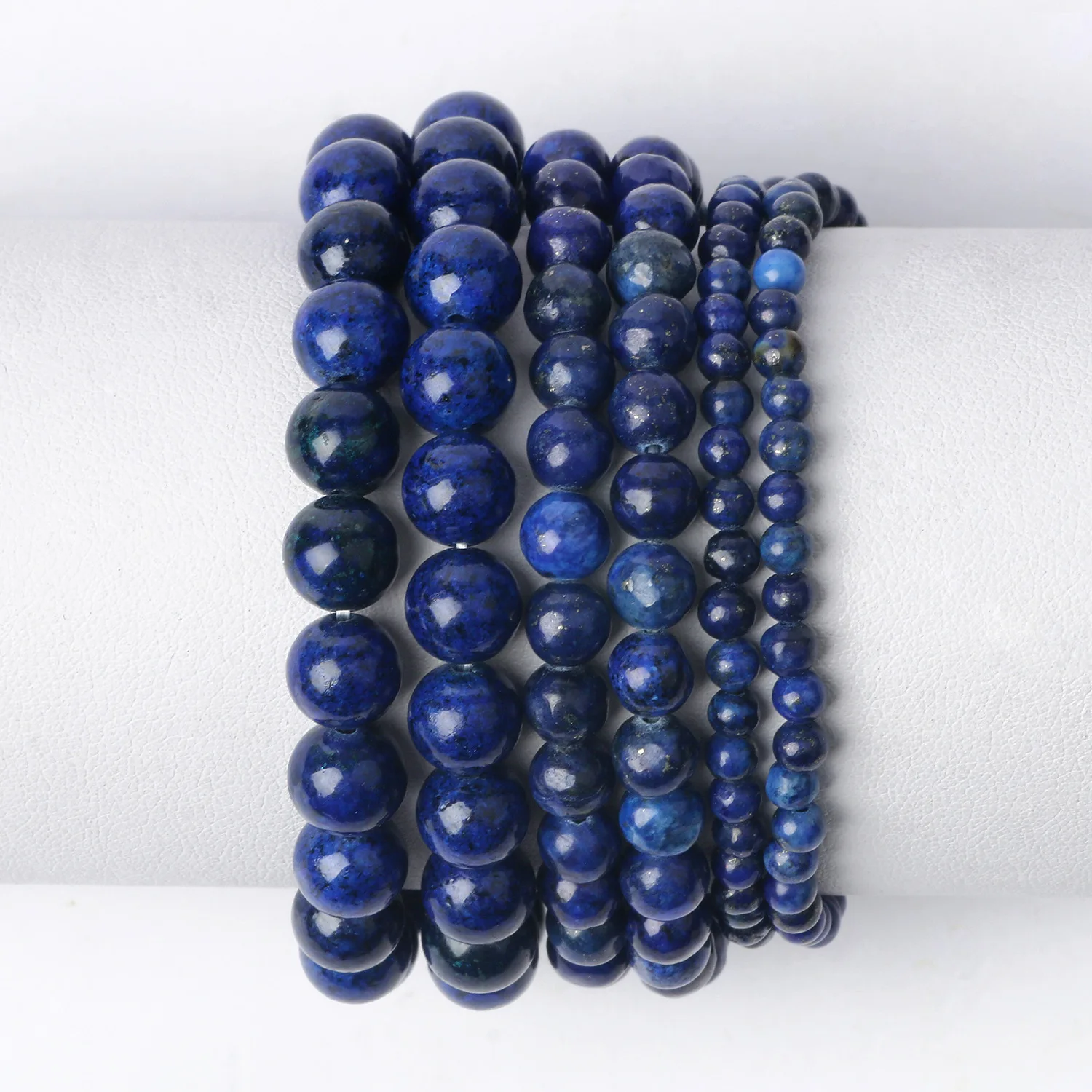 YUUKI Bracciale Pietre Naturali,Braccialetti di Perline Braccialetti di Perline Turchesi Blu Sfaccettati Naturali Bracciale Chakra Elastico Gioielli di Cristallo di Moda per Uomo Donna