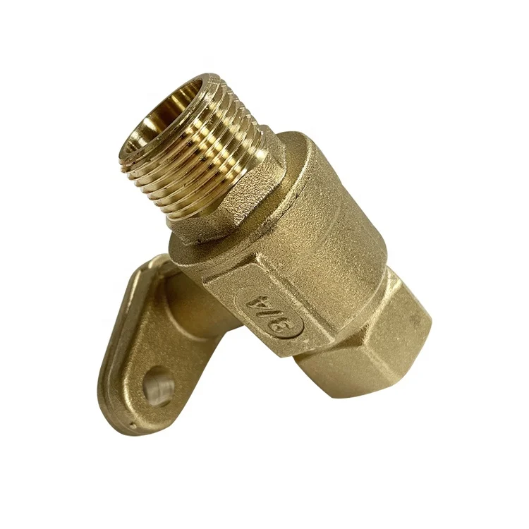 3/4" Customized Quality Forged Lockable Thread Brass Ball Valve