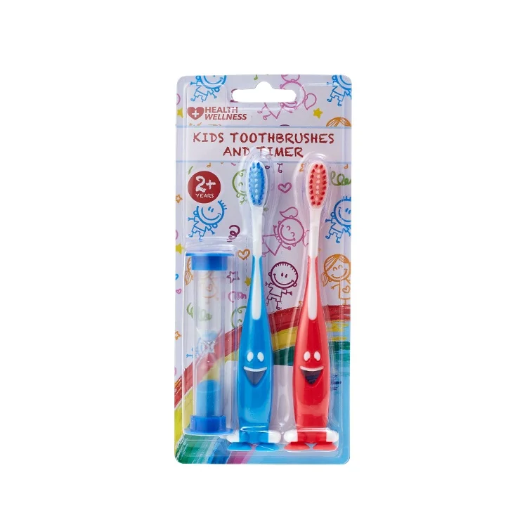 4 paquets de brosse à dents pour enfants, couleur bonbon, brosse à dents super douce, vente en gros, brosse à dents pour enfants, nettoyeur de dents