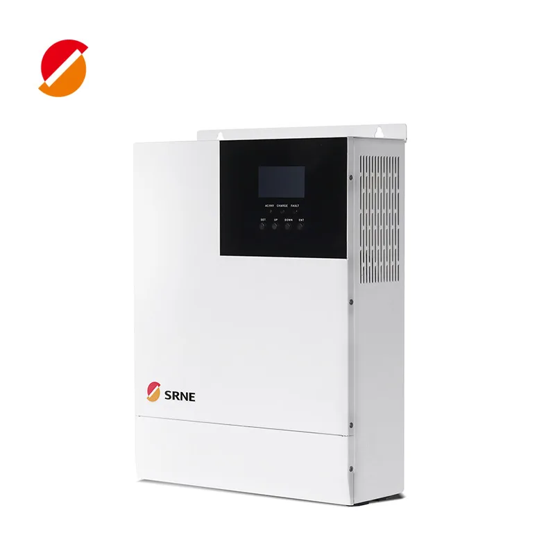 
Гибридный инвертор SRNE, синусоидальный сигнал 60 А Mppt, гибридный солнечный инвертор 48 в 3 кВА, высокочастотная Чистая электросеть и аккумулятор HF4830S60 