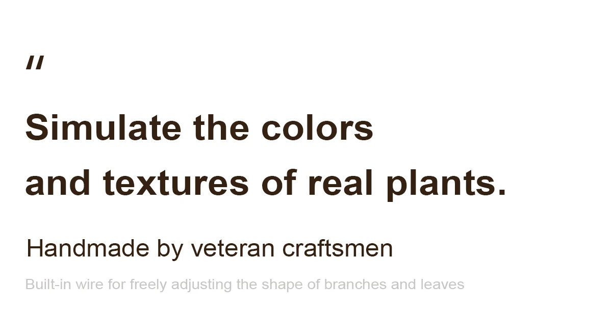  hotel decorative plants faux material-7