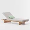 Teak Chaise Lounge Model E