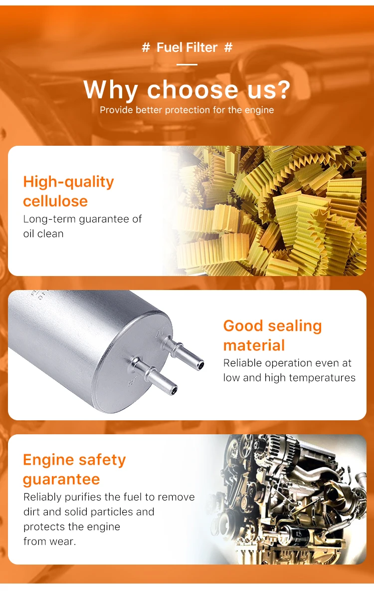 MFF-T115 MASUMA Auto Engine Fuel Filter for 77024-58050 Compatible with 1.2 TSI Engine