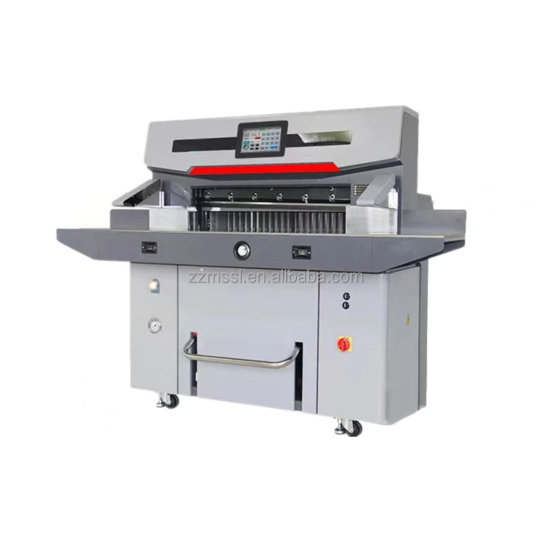 Guillotine Paper Cutter Digital Hydraulic A4 Paper Cutting Machine Spare Parts Online Support Easy to Operate