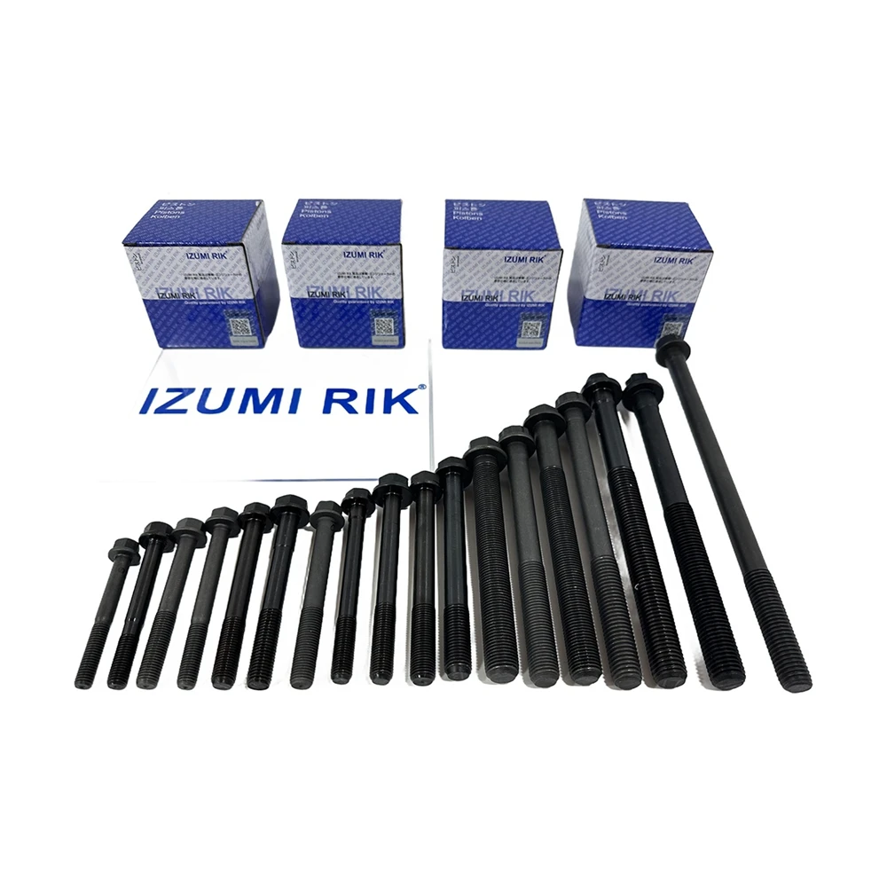 IZUMI RIK 1200, 1300, 1306, 2506, 4006 सिलेंडर हेड बोल्ट Perkins के लिए