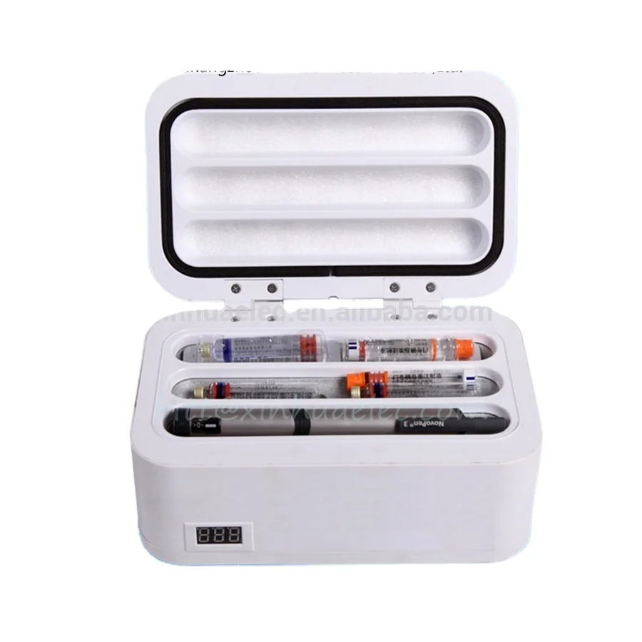 Медицинский мини-холодильник USB для лекарств или инсулина с батареей в кулере скорой помощи