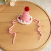 sombrero de helado rosa