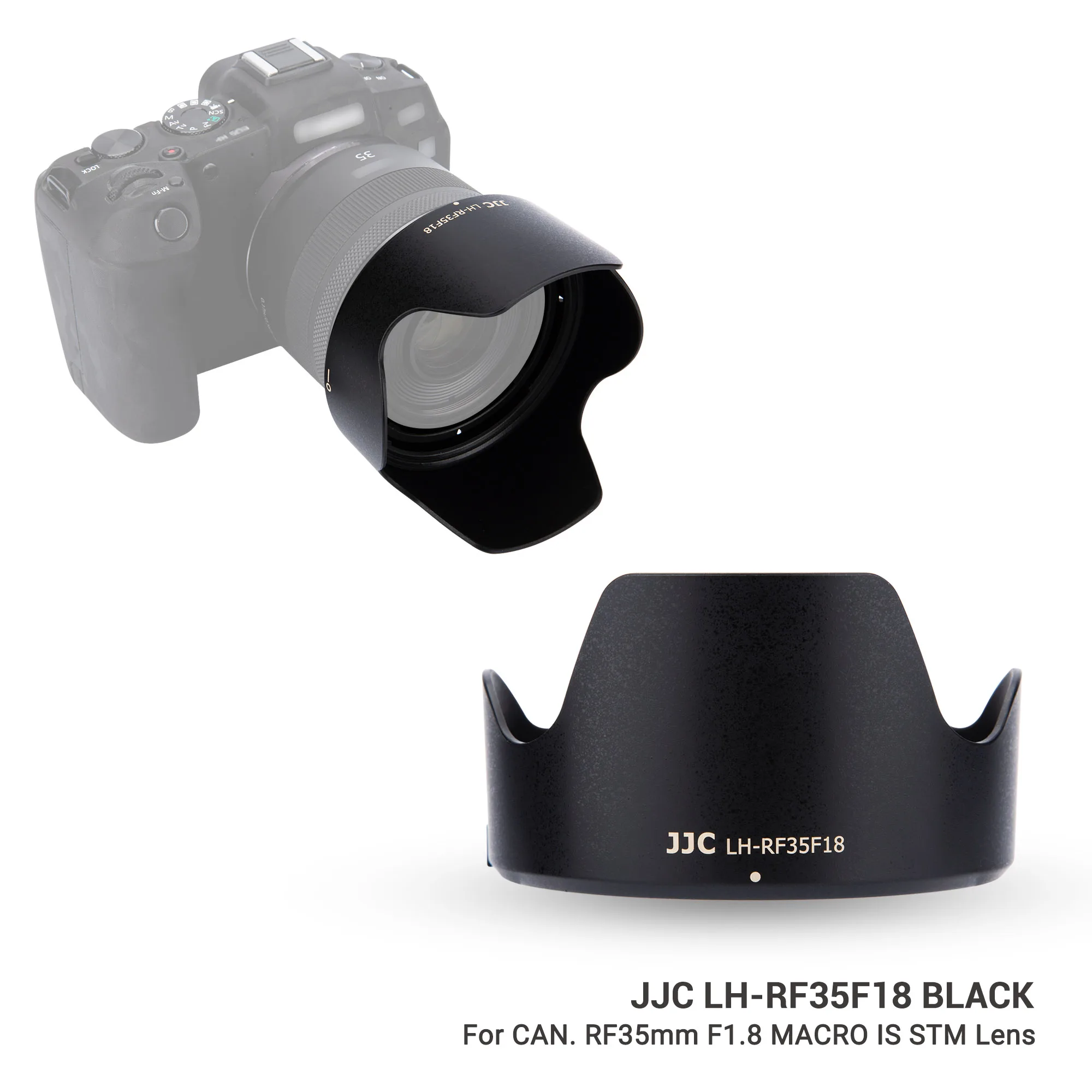 Jjc Canon Rf35mm F1.8 Lens Hood, Black, Oem/odm Available