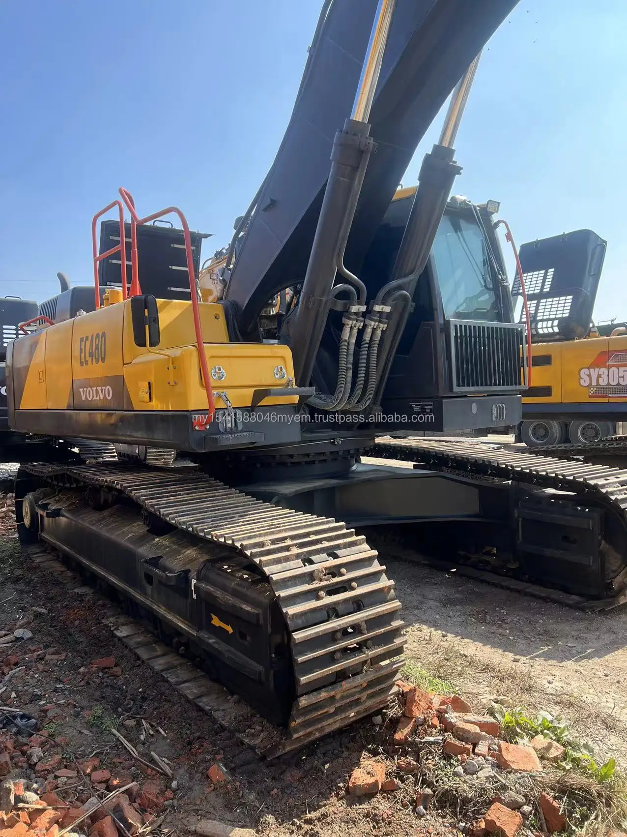 Cheap price Used Volvo EC480 Excavator Original Used Volvo EC480 380 290 300 350 360 Crawler Excavator