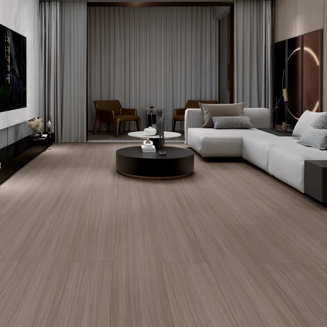 product easy to install  wear resistant and scratch resistant laminat flooring suitable for indoor use-2