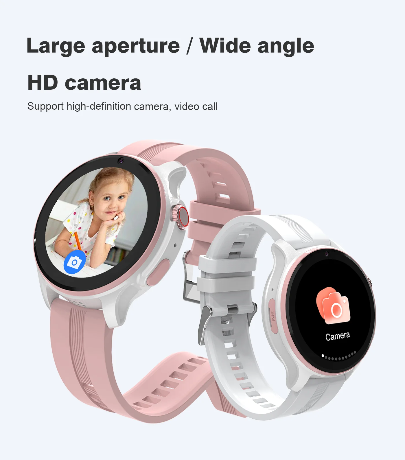 LT46 Kids Smart Watch 4G GPS LBS Tracker IP67 Waterproof round Shape ...