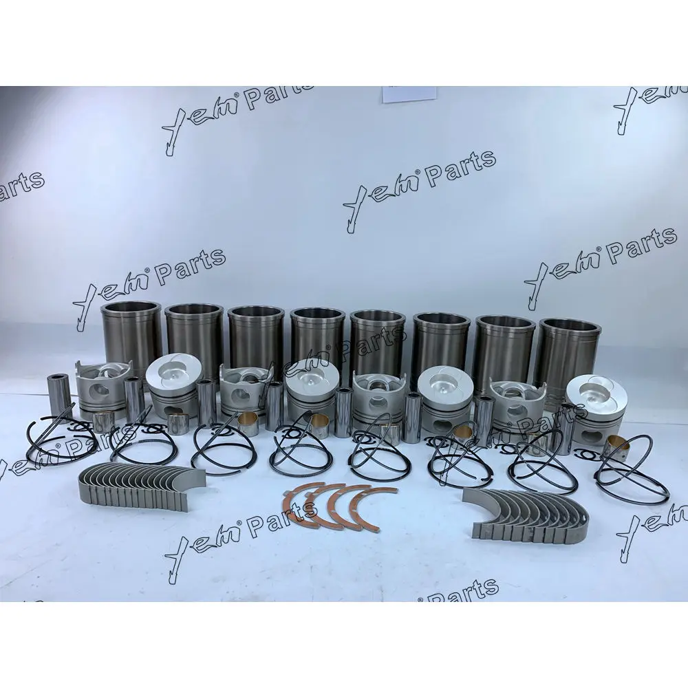 Engine Repair Kit With Engine Bearings Piston Rings Liner Gaskets Fit for Nissan RE8 Engine Rebuild Kit Aftermarket Parts