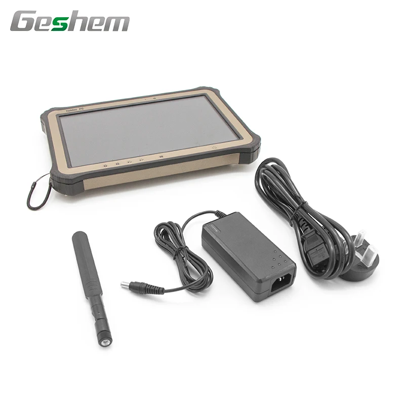 Geshem 10 Inch Inte1 Quad Core N2930 Win10 Linux 4G WIFI LTE Industrial Rugged Tablet