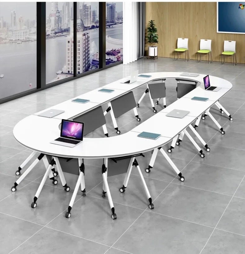 Modern Modular Adjustable Business Office Folding Training Table ...