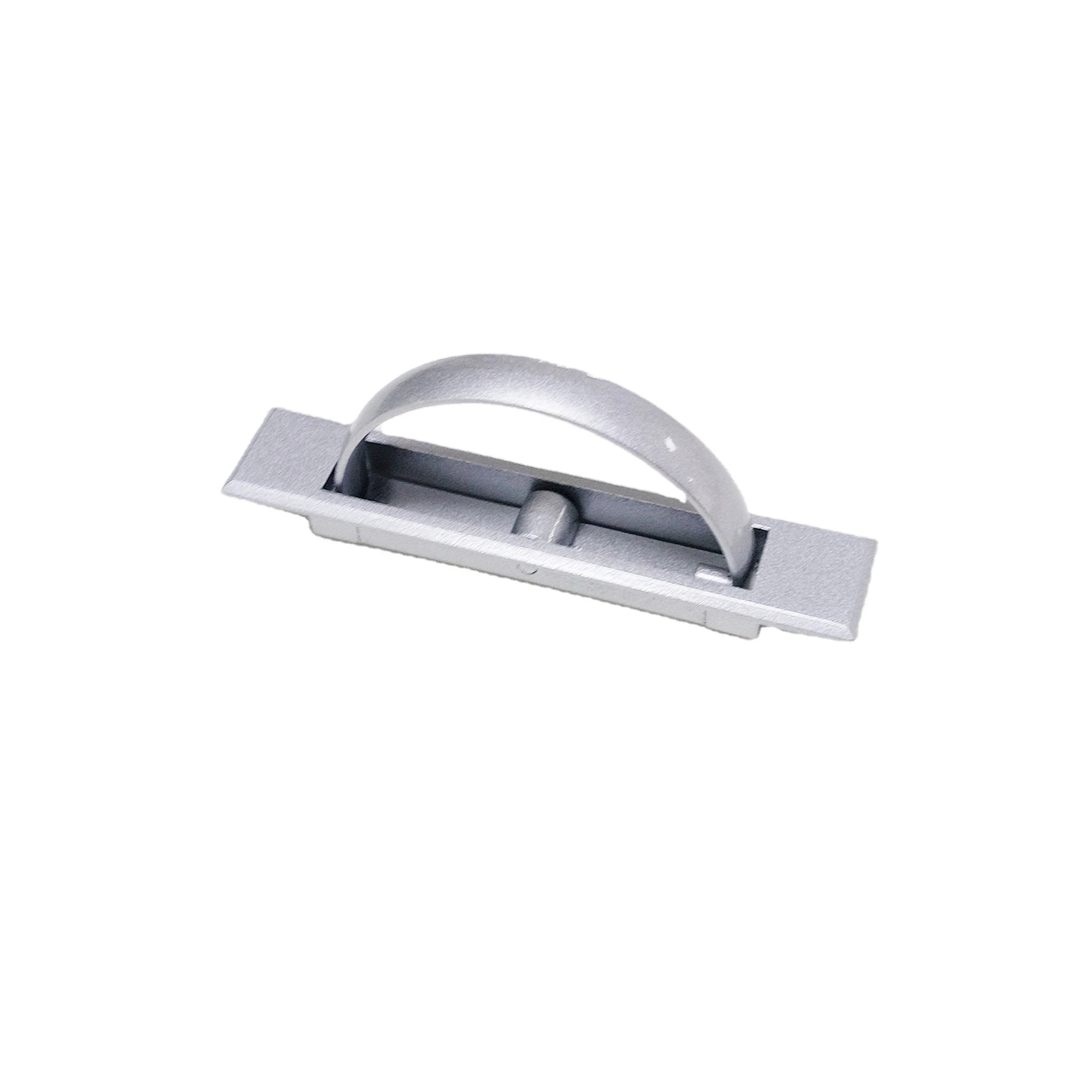 Hengsheng LS077 Rotary Concealed Handle Lock Metal Zinc Alloy Flat Lock With Keys High Voltage Cabinet Cabinet Handles