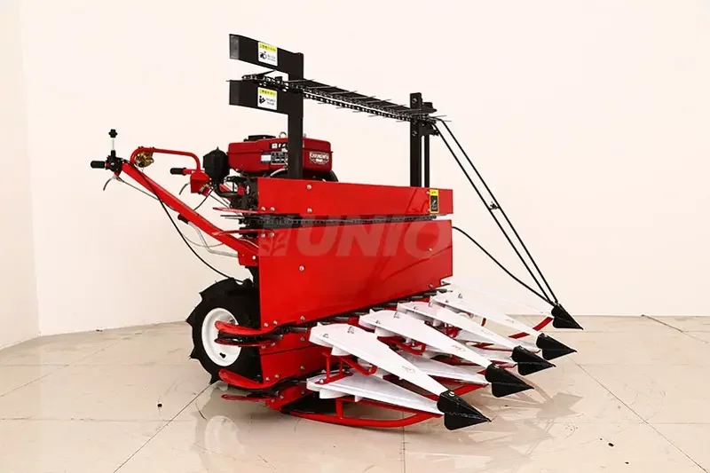 Mini Wheat and Rice Reaper Binder Cutting Grass Cutter Machine Rice Harvesting Machine Tow Behind Mower Forage Hacombine Machine
