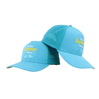 Tcap China 5 Panels Top Color Matching Waterproof Curved Forehead Hat