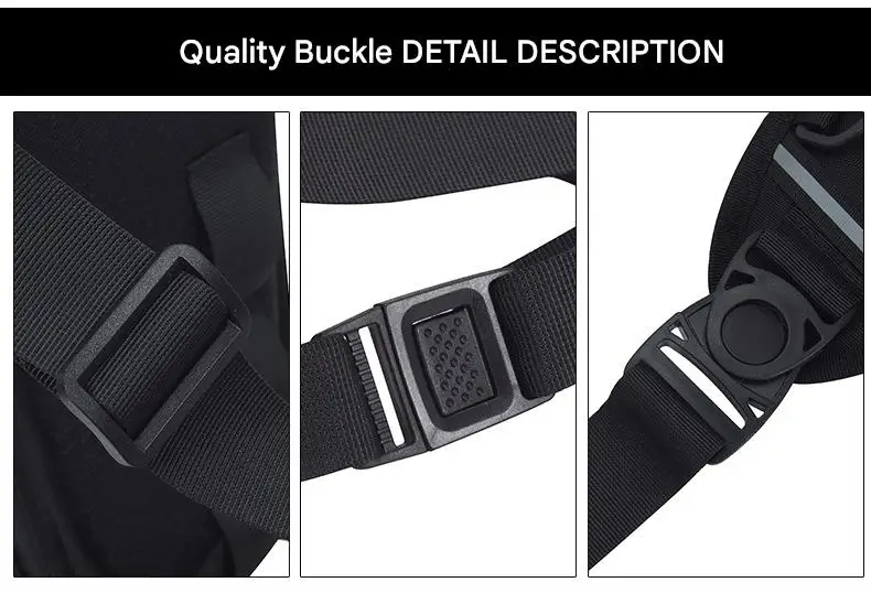 Multi-Function Outdoor Sports Chest Bag for Water-Repellent Motorcycle Luggage Saddlebags Leg Bag Mobile Phone Storage for