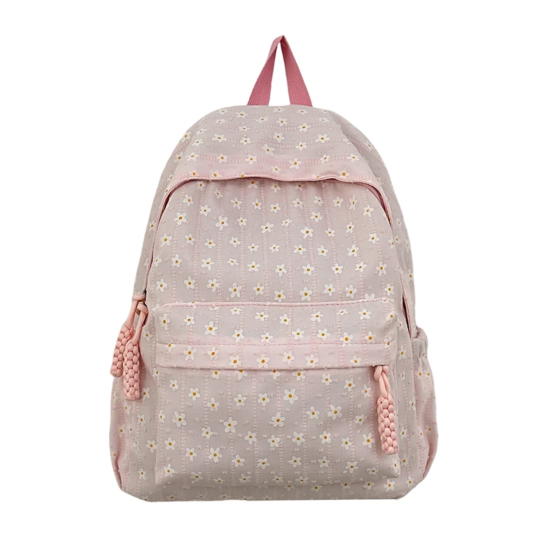 Wholesale of Versatile Backpacks for Students Large Capacity Small Fresh and Cute College Style Backpacks 729
