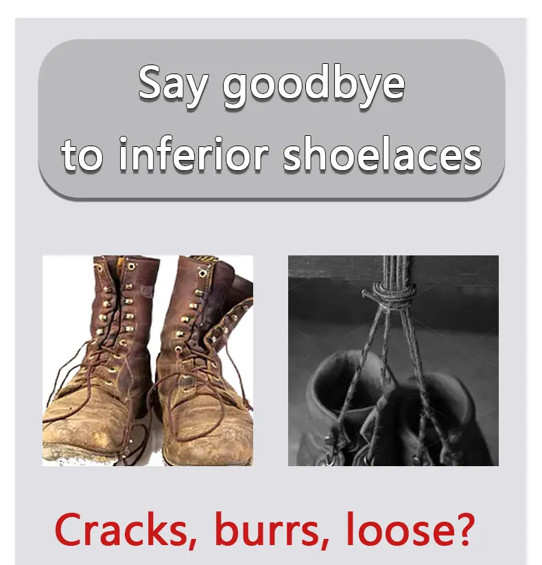 Factory Hot Custom Fashion High Quality Round Waxed Shoelaces 3mm Wide