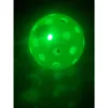 Bola LED emisora de luz, 40 orificios, verde.