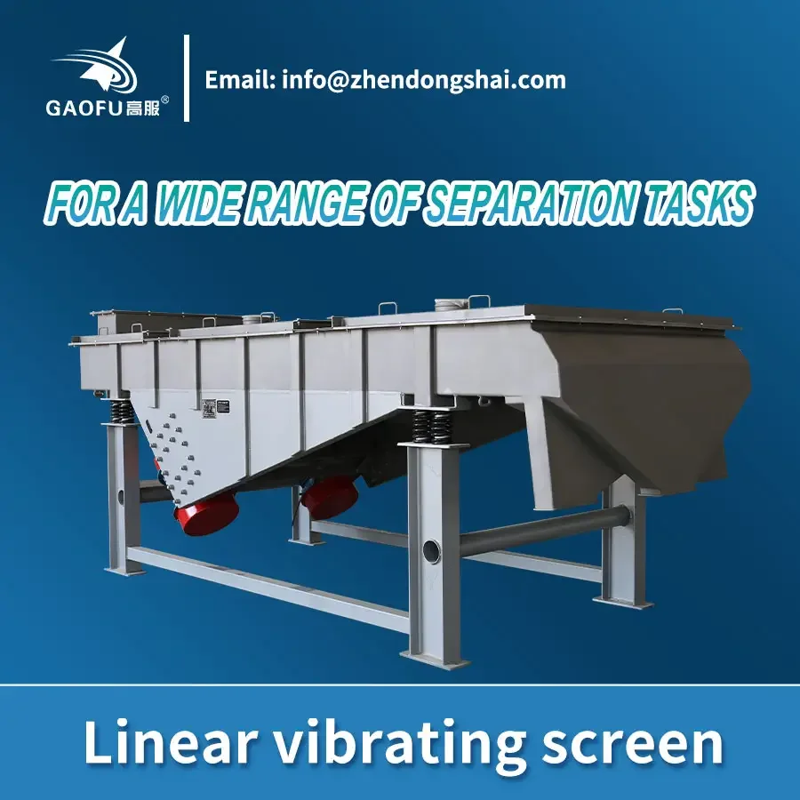 Hot Sale Multi-layer Screening Machine for Charcoal Automatic Industrial Screen Machine Linear Vibrating Sifter