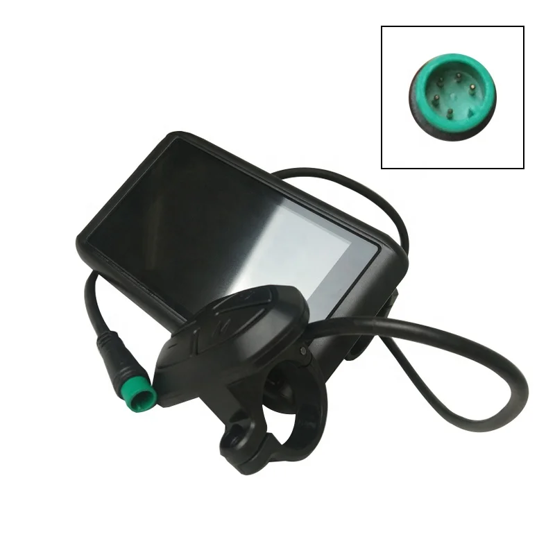 E Bike 36v 48v Electric Bike Display Ukc1 Lcd Display With USB Charging  Function for Sale