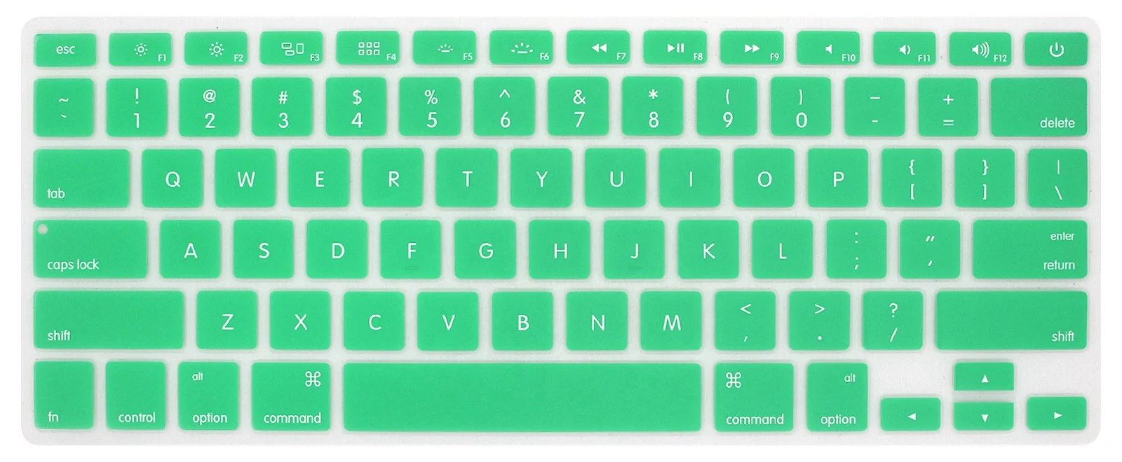 Цветной мягкий чехол для клавиатуры ноутбука с английской раскладкой для Macbook Air 2019/2020 Pro 13,3 A2141/A2251/A2289/A2338