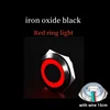 Black Red Ring Light