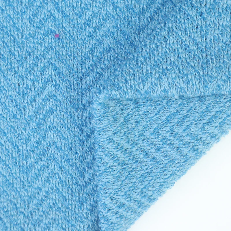 83% полиэстер 12% вискоза 5% спандекс Ангорская Елочная Свободная трикотажная ткань для пальто и