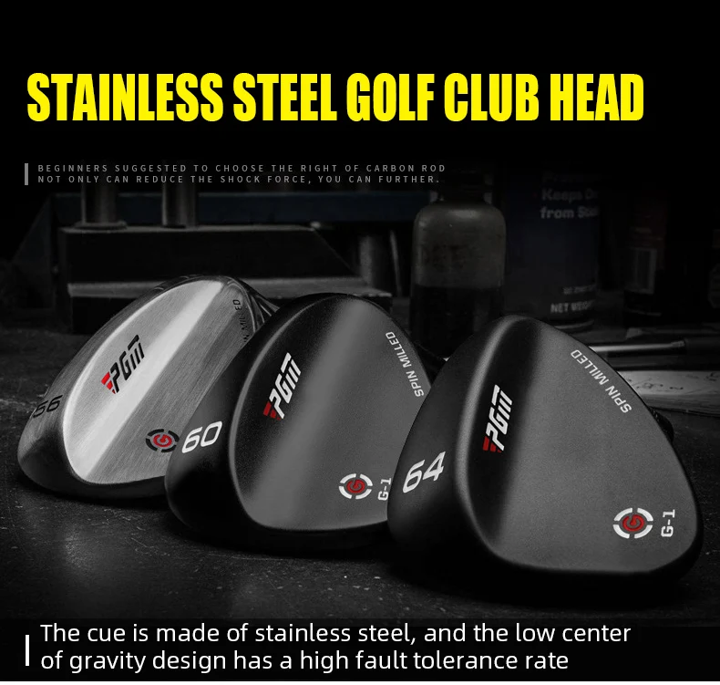 Pgm Sg002 Cnc Custom Golf Wedge Set Stainless Steel Wedge Golf 50/52/54