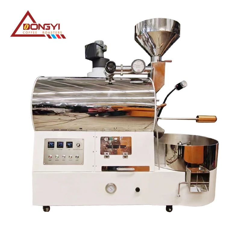 Turkey Toaster Machine Commercial Coffee Roaster BY-3KG 6KG/Batch LNG/LPG Gas Heating for Cafe on Sale