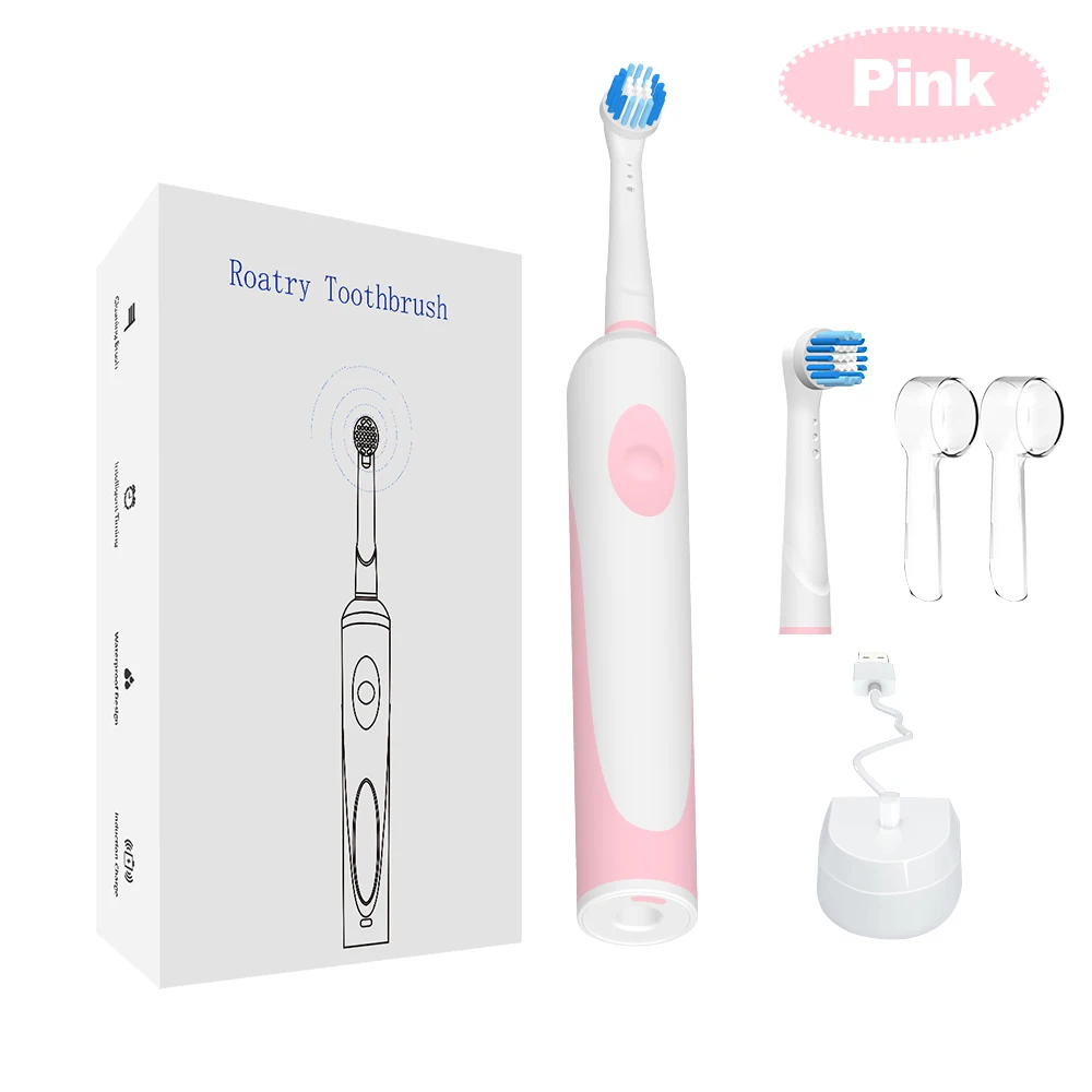 Advance Power Rechargeable Electric Toothbrush with Automatic Timer and Pre cision Clean Brush Head