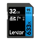 Original Lexar 633X Memory SD Card 32GB Lexar 64GB 128GB 256GB 512GB 1TB SD Card Up To 95M/S C10 U3 U1 TF Card For Mobile Phone