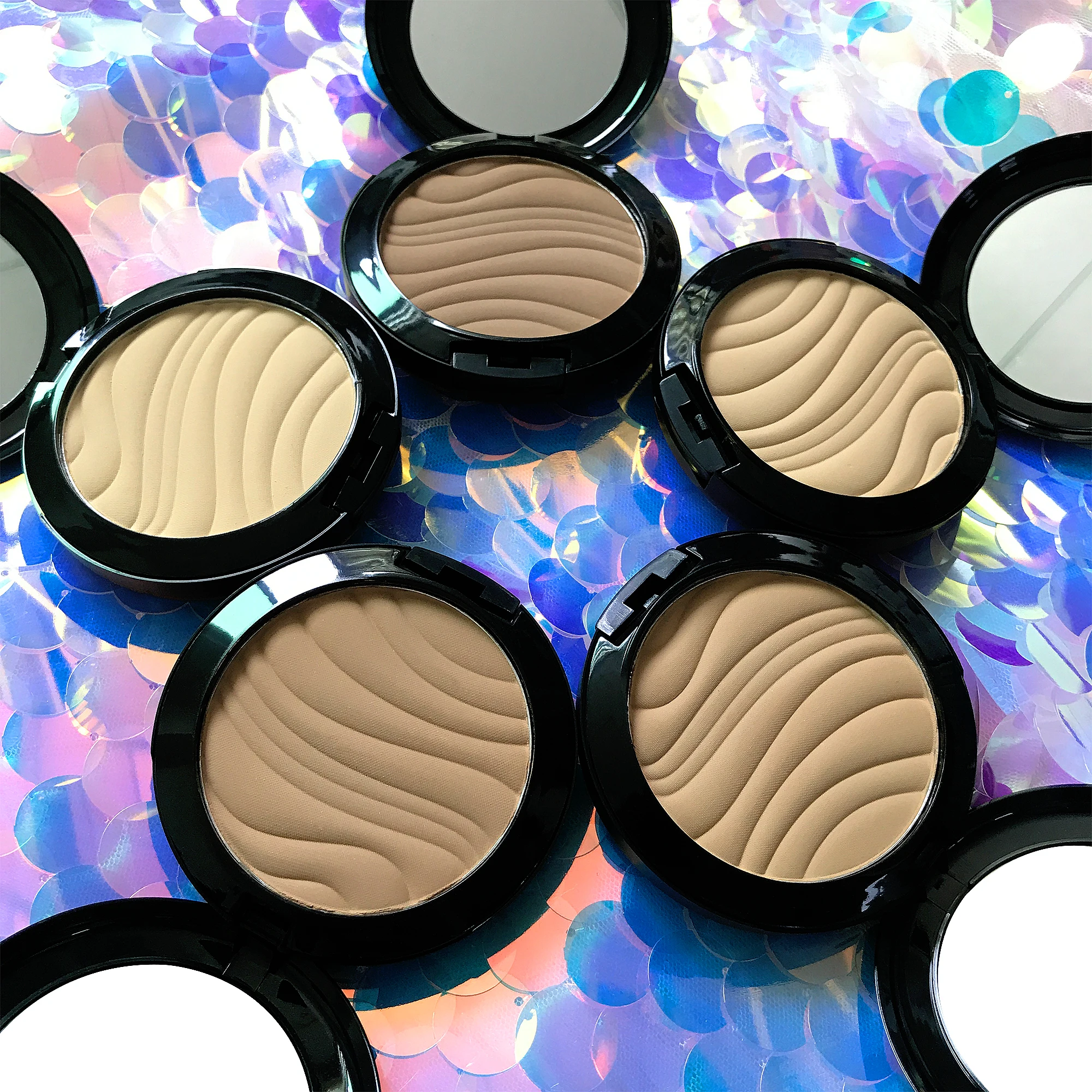 Компактная пудра, палетки контурных контуров для веганов, низкий минимальный объем заказа, кремовая пудра, частная торговая марка, бронзер