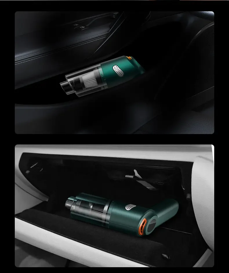 Car Cleaning Wet and Dry Strong Suction High-power Car Vacuum Cleaner Dry Wet Handheld Wireless Car Vehicle Mini Vacuum Cleaner