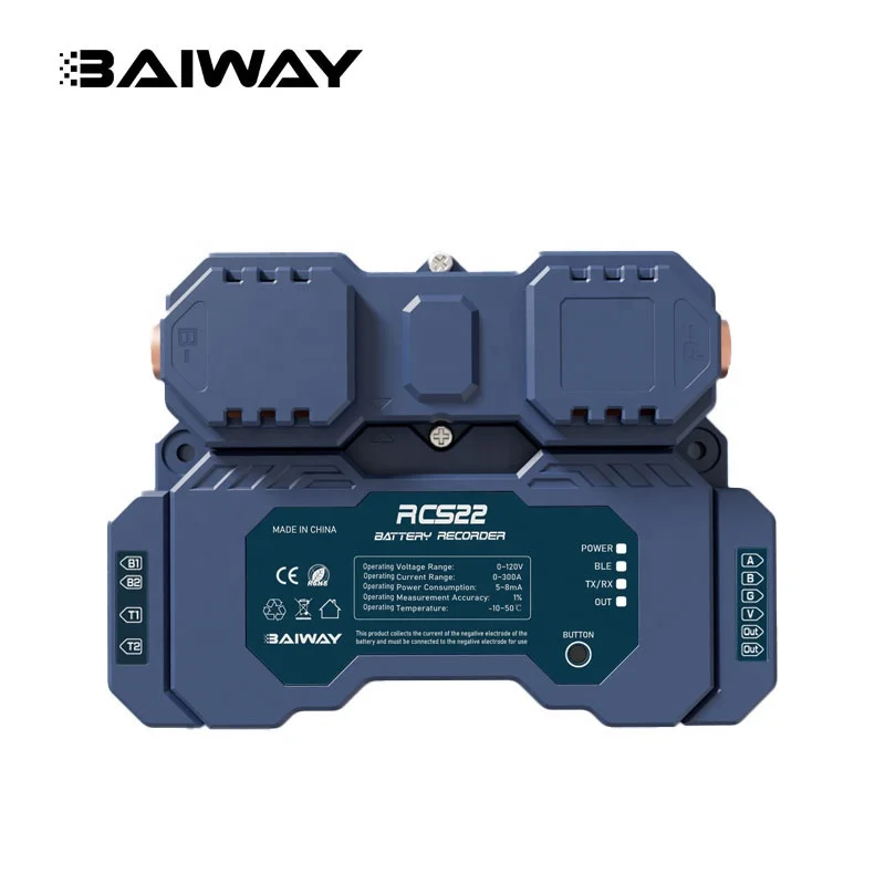 BW-RCS22 نمایشگر ظرفیت باتری با قابلیت اتصال وای فای و 4G و بلوتوث، دستگاه تست کننده بار باتری، تستر دیجیتال باتری، مانیتور و ایندیکاتور ماژول نمونه برداری