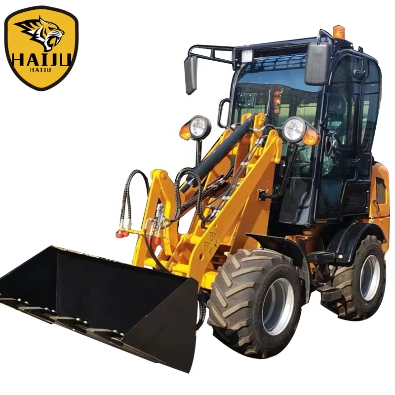 Chinese Mini Wheel Loader CS908 Hydrostatic 4x4wd Euro V Tier 800kg Price