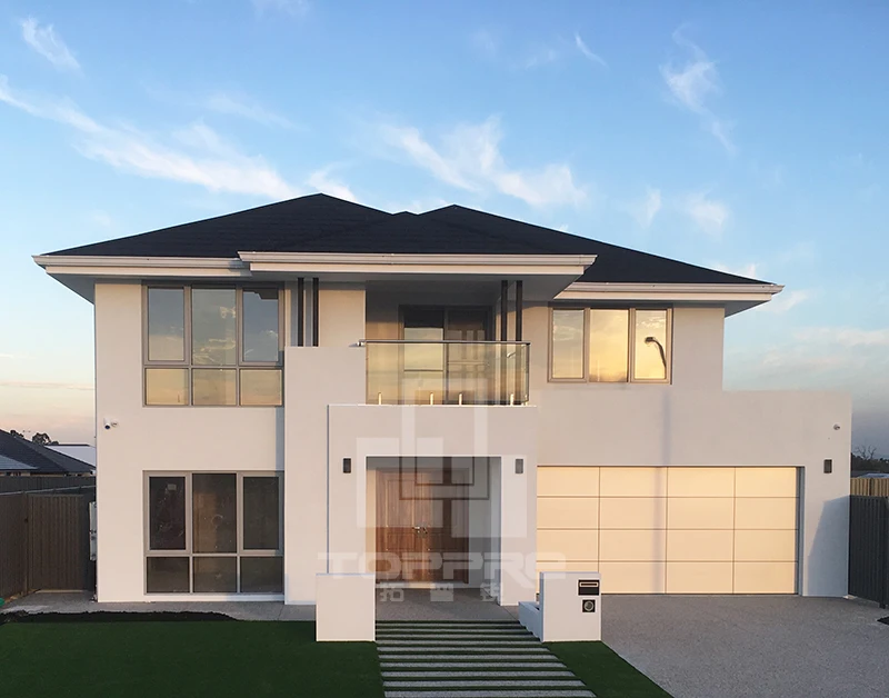 Luxury Modern Home Prefabricated Factory Supply Fast Build Light Steel Gauge Metal Frame Villa House 3 4 5 Room Home for Sydney